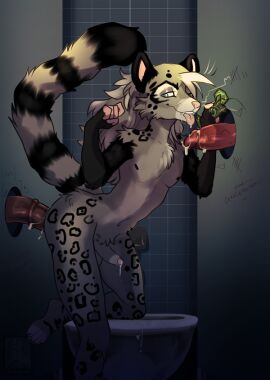 american_opossum anal anal_sex animal_genitalia anthro ass balls bathroom blue_eyes bodily_fluids cum cum_in_ass cum_inside cum_on_penis dieingartist erection felid foreskin fur genital_fluids genitals glory_hole group hair humanoid_genitalia humanoid_penis male male/male male_penetrated male_penetrating male_penetrating_male mammal marsupial money nipples nude oral pantherine penetration penile penis precum prostitution public public_restroom restroom_stall saliva sex smile snow_leopard solo_focus tail text toilet tongue tongue_out trio uncircumcised