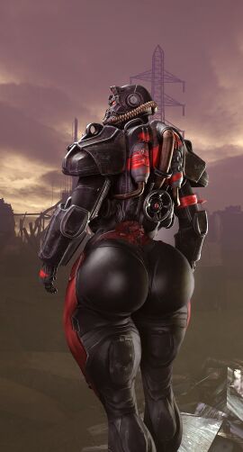 1girls 2d armor ass big_ass black_knight_(fortnite) bottom_heavy bubble_ass bubble_butt crossover fallout fat_ass female female_only fortnite fortnite:_battle_royale huge_ass large_ass looking_at_viewer looking_back massive_ass power_armor power_armor_(fallout) rodler-h8 solo thick_ass thick_thighs wide_hips