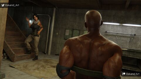 1boy 1girls 3d ass big_ass big_breasts big_penis breasts call_of_duty call_of_duty_modern_warfare_2_(2022) dark-skinned_male dark_skin eskandart female interracial male penis tagme valeria_garza