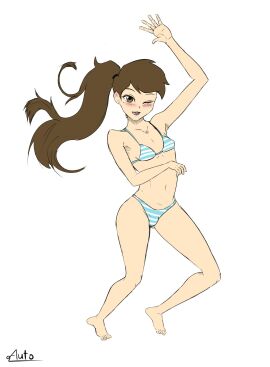 autonomous bulge bulge_in_panties cute cute_male disney disney_channel disney_xd femboy feminization inviting latino laying_down male male_focus male_only marco_diaz otoko_no_ko panties penis penis_in_panties penis_under_clothes presenting princess_marco sissy star_vs_the_forces_of_evil striped_panties swimsuit trap