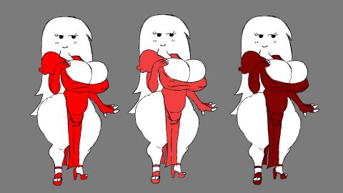 ass big_ass big_breasts breasts dress female oc original_character