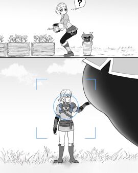 ass humor link perspective_shot princess_zelda