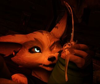 3d blizzard_entertainment cum cum_on_face cum_on_hand cum_on_penis female handjob kingofdracthyr large_penis larger_male male naked naked_female penis smaller_female tagme vulpera vulpera_female warcraft world_of_warcraft