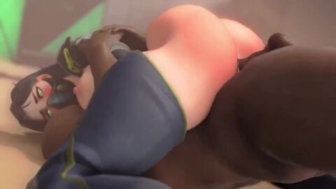 3d 3d_animation animated big_ass big_penis black_hair bouncing_ass cowgirl_position cowgirl_sex cum dark-skinned_male dark_skin green_hair holding light-skinned_female masked_female outdoors psydevil pussy pussy_juice_drip rolling_eyes rougenine sound sound_edit sound_effects tagme valorant video viper_(valorant) wide_hips