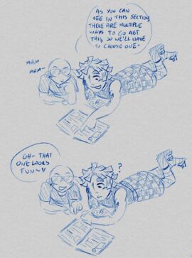 comic date_everything dialogue ki0rn parker_bradley_(date_everything) wholesome