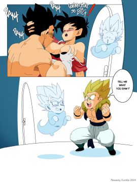 dragon_ball dragon_ball_z female gotenks pasawaykomiks son_gohan tagme videl