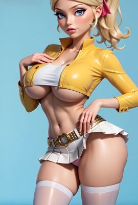 ai_generated animated big_ass big_breasts bitch chloe_bourgeois horny_female miraculous_ladybug sound tagme video