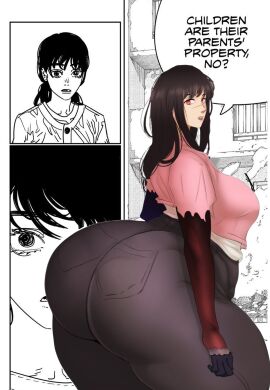 ass ass_body big_ass big_butt big_hips big_thighs bottom_heavy chainsaw_man child_bearing_hips deedee89 dialogue disproportional edit edited edited_official_artwork fat_ass female huge_ass huge_butt huge_hips huge_thighs large_ass large_butt large_hips mitaka_asa sunnysundown text thick_ass thick_thighs thighs third-party_edit thunder_thighs wide_hips yoru_(chainsaw_man)