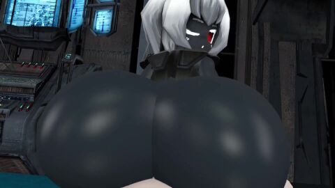 1boy 1girls animated ass_focus big_ass bouncing_ass bubble_butt combine_turret_girl corkscrew_position cowgirl_position cum_inside half-life_(series) huge_ass mr_chazz80 robot_girl tagme thick_thighs video wide_hips