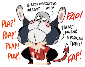 1futa 1girls abuse_of_power anthro arrest ass authority_abuse balls big_areola big_ass big_balls big_breasts big_butt big_nipples big_penis big_thighs breasts crossover cum cum_in_pussy cum_inside cumflated_belly cumflation female free_use furry futa_on_female futanari helluva_boss inflation intersex judy_hopps millie_(helluva_boss) on_duty penis police_brutality police_officer pussy relief_officer resisting reverse_suspended_congress sex sex_from_behind sexual_service theslashfive unprofessional_behavior unprofessional_behaviour zootopia