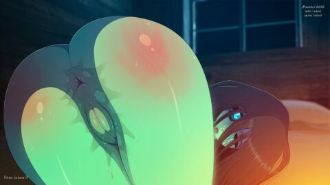 1girls 2019 2d 2d_(artwork) anus anus_close-up anus_focus artist_name ass ass_close-up ass_closeup ass_focus black_hair black_sclera blue_eyes butt butt_close-up butt_focus close-up close-up_ass close-up_pussy close_up close_up_ass close_up_pussy close_up_view closeup closeup_view color colored erkerut female female_focus ghost ghost_girl glowing_eyes green_skin hair_between_eyes long_hair monster monster_girl one_eye_closed open_mouth patreon presenting presenting_ass presenting_pussy pussy pussy_close-up pussy_focus pussy_juice samara_(erkerut) solo solo_female spank_marks sweat sweatdrop sweating thighs twitter vagina vagina_close-up vagina_focus watermark wet wet_anus wet_nightmares wet_pussy window