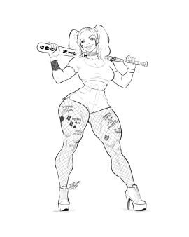 1girls batman_(series) big_ass big_breasts big_thighs breasts curvaceous curvy curvy_figure dc dc_comics digital_media_(artwork) female harleen_quinzel harley_quinn hips hourglass_figure huge_ass huge_breasts huge_thighs jefferson_ulisses large_ass large_breasts large_thighs legs light-skinned_female light_skin mature mature_female slim_waist thick thick_hips thick_legs thick_thighs thighs voluptuous waist wide_hips wide_thighs