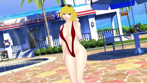 1girls animated bouncing_breasts breasts car dancing half-dressed half_naked half_naked_female laying_on_stomach long_hair long_hair_female music nipple_piercing nude_female ponytail pose posing purple_eyes rwby sex solo_female sound spread_legs string_bikini sunglasses tagme theblackbirdcalls video yang_xiao_long