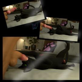 1:1 2025 3d absurd_res animal_genitalia anthro balls bedroom black_body black_fur blender_(artwork) blender_cycles bodily_fluids brown_body brown_fur canid canine canine_genitalia constricted_pupils deep_throat digital_media_(artwork) domestic_cat drooling duo erection felid feline feline_genitalia felis fellatio feral firedorn forced_oral fur genital_fluids genitals green_eyes hi_res irrumatio little_kitty_(lkbc) little_kitty_big_city lying male male/male male_penetrating mammal neck_bulge on_back open_mouth oral oral_penetration penetration penile penis precum pupil_dilation pupils saliva sex signature small_pupils solo_focus surprised_expression tail teeth throat_swabbing tongue tongue_out whiskers