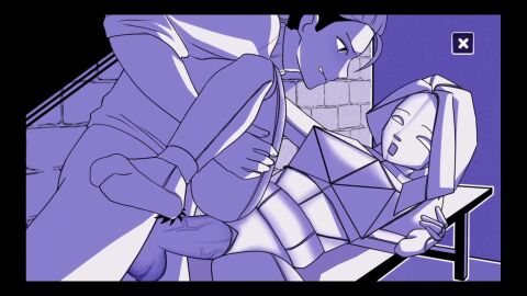 1boy 1girls anomalous_coffee_machine cum female gameplay horu_(anomalous_coffee_machine) penis sound tagme video