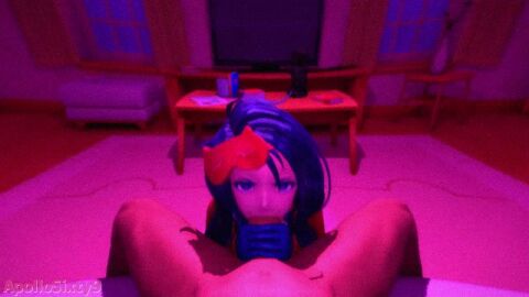 1280x720 1boy 1girls animated ankle_ribbon annoyed annoyed_expression apollosixty9 ass ass_focus atmospheric bare_feet bare_legs barefoot bent_over big_cock big_penis blowjob blowjob_face blue_eyebrows blue_eyes blue_gloves blue_hair blue_hair_female butt_focus choker cock couch creepy deep_blowjob deepthroat eye_contact eye_mask fat_cock fat_penis feet fellatio fellatio_face female from_behind from_behind_angle from_behind_position gagging gagging_noise gagging_on_penis gloves grabbing grabbing_penis gripping gripping_cock gripping_penis grumpy grumpy_sub hands_on_penis japanese japanese_female japanese_male long_penis long_sleeves male male_pov miside mouth_full_of_cock neck_ribbon nightwear no_shoes no_socks on_knees oral oral_only oral_penetration oral_sex penis pov pov_male questionable_consent red_shirt shorts sitting sitting_on_couch sleep_mask sleepy sleepy_mita sleepy_mita_(miside) sound submissive submissive_female sucking sucking_cock sucking_penis tagme the_gloves_stay_on throat_barrier throat_noise video widescreen