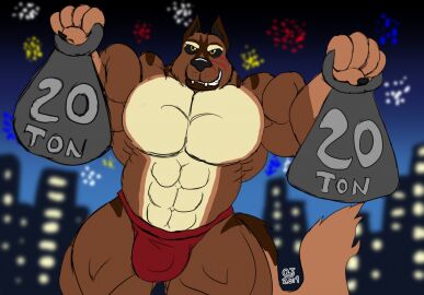 abs biceps bulge canine caseyljones male muscles muscular muscular_arms muscular_legs muscular_male muscular_thighs pecs tail wolf