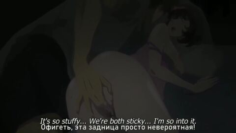 1boy bedroom covers female finger_fuck joshi_ochi!_2-kai_kara_onnanoko_ga_futte_kita male nightgown no_panties screencap uncensored