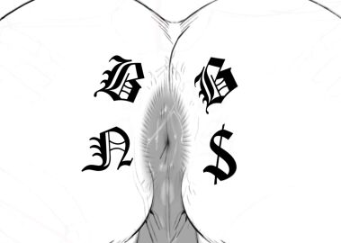 anus ass ass_focus bbno$ bibinos emissionswhite gay male tagme tattoo tattoo_on_butt