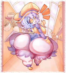 1girls ass ass_bigger_than_head ass_body fat_ass female hyper hyper_ass moonzeri_(smoistabyss) smoistabyss solo_female tagme