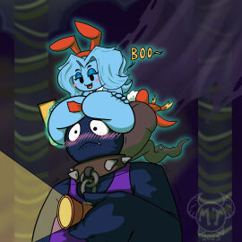 big_breasts breasts bunnysuit cleavage female furry harriet_(harry_amoros) huge_breasts misterthanatos tagme thick_thighs wide_hips