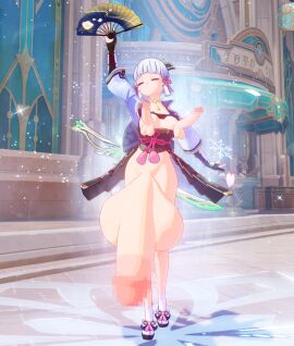 3d balls breast_balls breasts futanari game_cg game_screenshot genshin_impact huge_balls huge_cock hyper_balls hyper_penis intersex kamisato_ayaka mod multi_balls multi_genitalia multi_penis penis penis_nipples triphallia unusual_anatomy unusual_anatomy_placement unusual_genitalia_placement unusual_penis_placement what