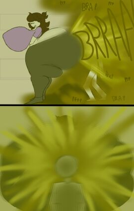 1girls actualbeef alternate_version_available big_breasts breasts brown_hair cleavage fart fart_cloud fart_fetish farting farting_on_another huge_ass huge_breasts huge_fart hyper hyper_ass hyper_breasts jaiden jaiden_animations long_hair massive_ass nux_taku thick_thighs yoga_pants youtube youtuber