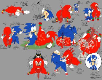 absurd_res anal anthro anus ass balls birirbiri bodily_fluids cum cum_in_ass cum_inside dialogue duo echidna eulipotyphlan femboy gay genital_fluids genitals hedgehog hi_res inflation knuckles_the_echidna leaking_cum male male/male mammal monotreme oral penis sega sonic_(series) sonic_the_hedgehog sonic_the_hedgehog_(series) speech_bubble stomach_bulge