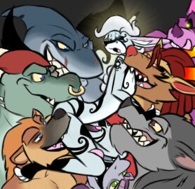 anthro bite canid canine canis diklah_(drunken_tales) draconian dragon drunken_tales femboy fish gareth_(drunken_tales) group hyena karss korrel_(drunken_tales) lord_sarloc male male/male mammal marine meme mor_(drunken_tales) muscular muscular_male mythological_creature mythological_scalie mythology porras_(drunken_tales) pukijr sarloc scalie shark wijma wolf