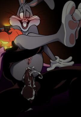 2boys anal anal_sex anthro anthro_penetrated anus ass balls barefoot blush bodily_fluids buckteeth bugs_bunny clothing cum cum_in_ass cum_inside cuntboy cuntboy/male cuntboy_penetrated duo feet for_a_head fur genital_fluids genitals gloves gloves_only grey_body grey_fur hairlessboyblunder handwear handwear_only headless_horseman hi_res humanoid humanoid_on_anthro humanoid_penetrating humanoid_penetrating_anthro intersex intersex/male intersex_penetrated jack-o'-lantern lagomorph leporid looking_pleasured looney_tunes male male_penetrating male_penetrating_cuntboy male_penetrating_intersex mammal mostly_nude multicolored_body multicolored_fur object_head open_mouth open_smile penetration penile penile_penetration penis penis_in_ass pumpkin_head pussy rabbit sex smile soles teeth two-tone_body two-tone_fur warner_brothers white_body white_fur
