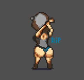 1girls arms_behind_back arms_behind_head arms_up ass ass_focus ass_visible_through_thighs back back_view big_ass big_butt black_hair black_socks boots breasts cap carol_(dead_ahead) clothed clothed_female clothes clothing curvy curvy_body curvy_female curvy_figure curvy_thighs dead_ahead female female_focus female_only hat horny horny_female looking_away official_alternate_costume partially_clothed pixel pixel34 pixel_(artwork) pixel_art pixelated seductive seductive_body seductive_look seductive_pose short_hair short_pants small_breasts socks solo solo_female solo_focus thick thick_ass thick_butt thick_hips thick_legs thick_thighs young younger_female