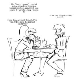 1boy 1girls 2d aged_up alternate_version_available black_and_white blonde_hair blush boot_fetish bootjob boots caption celera_prime clothed_teasing couple_(disambiguation) couple_(romantic) cute date dipcifica dipper_pines disney disney_channel disney_xd dominant_female dry_humping earrings edging embarrassed english_text eyes_wide_open female femdom femdom_caption foot_fetish foot_play footjob footjob_over_clothes footjob_with_legwear gentle_femdom gravity_falls grinding hair_band hamburger heel_job heeljob heels_fetish high_heel_boots high_heel_fetish horny knee_boots leather_boots long_boots long_hair male miniskirt monochrome pacifica_northwest penis public romantic romantic_couple rough_sketch rubbing rubbing_penis seducing seductive seductive_look shoejob skirt stealth_sex tease teasing teasing_penis text through_clothes under_the_table white_boots