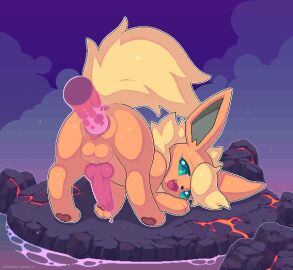 2d_animation 3_toes all_fours animal_genitalia animal_penis animated anus ass ass_up backsack balls bodily_fluids bouncing_balls bouncing_penis brown_pawpads camotli canine_genitalia canine_penis clitoris cum cum_drip cum_from_vagina cum_in_vagina cum_inside cum_on_ground cum_splatter cum_while_penetrated cumshot cute_fangs digital_media_(artwork) disembodied_penis doggy_style dripping duo eeveelution ejaculation erection fangs feet feral feral_penetrated flareon from_behind_position fur generation_1_pokemon genital_fluids genitals green_eyes hands-free happy happy_sex herm herm/male herm_focus herm_penetrated hindpaw humanoid_genitalia humanoid_genitalia_on_feral humanoid_vulva humanoid_vulva_on_feral intersex intersex/male intersex_focus intersex_penetrated knot lava leaking_cum looking_at_viewer looking_back looking_pleasured loop male male_penetrating male_penetrating_herm male_penetrating_intersex multicolored_body multicolored_fur nintendo nude open_mouth orange_body orange_fur orgasm pawpads paws penetration penile penile_penetration penis penis_in_vagina pixel_(artwork) pixel_animation pokemon pokemon_(species) precum precum_drip precum_string rear_view sex sex_after_cumming simultaneous_orgasms smile soles solo_focus stomach_bulge sweat tail teeth third-party_edit toes two_tone_body two_tone_fur vaginal_fluids vaginal_penetration vaginal_squirting vaginal_squirting_while_penetrated vulva yellow_body yellow_fur