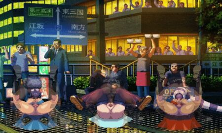 3boys 3girls diana_(kof) diana_diamond foxy_(kof) fucked_together k' kim_kaphwan king_of_fighters_xiii kula_diamond kyo_kusanagi m.u.g.e.n missionary_sex mugenspriteslover orgy orgy_sex snk sprite_art the_king_of_fighters
