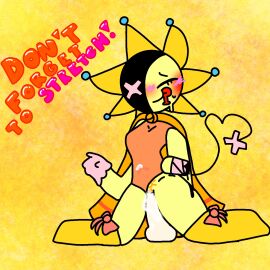 cape cuntboy cuntboy_only dandy's_world dildo_in_pussy intersex male on_knees pleasuring_self pussy solo_male solr-dw-oc solr_(solr-dw-oc) vaginal_penetration