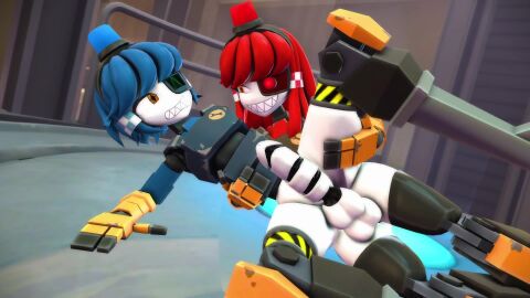 1boy 1futa 3d amateurfool anal anal_sex animated balls blue_hair cum cum_in_ass cum_inside cumshot dell_spencer futa/male futa_on_male futanari intersex male mimi_sentry opennsfwsp penetration penis penis_in_ass red_hair robot robot_boy robot_girl self_upload sex sideways sound source_filmmaker tagme team_fortress_2 video