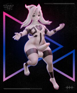 1boy 3d absurd_res anthro asriel_dreemurr asriel_dreemurr_(god_form) balls bovid caprine digital_media_(artwork) fur genitals goat hair hi_res horn humanoid_genitalia humanoid_penis looking_at_viewer male male_only mammal melongoat3d nude penis solo tail undertale undertale_(series) white_body white_fur