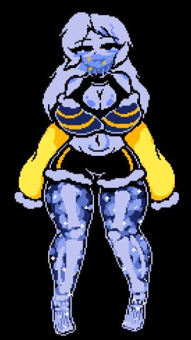 1gonth female female_only female_sans outertale pixel_art rule_63 sans sans_(outertale) sans_au space star tagme undertale undertale_au