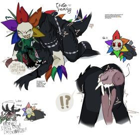 !? after_sex back_view consensual dandy's_world dandy_(dandy's_world) difference enormous_cock enormous_penis gay humanoid kritinea_(artist) male male/male male_only male_penetrated male_penetrating male_penetrating_male non-human nonhuman pain painful painful_insertion painful_penetration penis pinned pinned_down roblox roblox_game rolling scream screaming screaming_in_agony screaming_in_pain size smile smiley_face sprout_(dandy's_world) tail tailwag tentacle tentacle_penis toon toony twisted_dandy_(dandy's_world) twisted_sprout_(dandy's_world) wagging_tail worried worried_expression worried_expressions worried_for_other worried_look worry wrong_hole