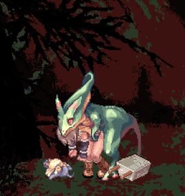 1girls alchemist alchemist_(ragnarok_online) animated artist_request brown_hair defeated defeated_heroine female female_only monster_rape pixel_art pussy ragnarok_online straight vaginal_penetration