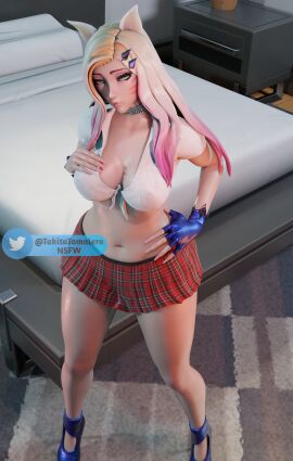 3d 3d_(artwork) ahri female k/da_ahri k/da_all_out_ahri k/da_all_out_series k/da_series league_of_legends tagme takita_tamalero