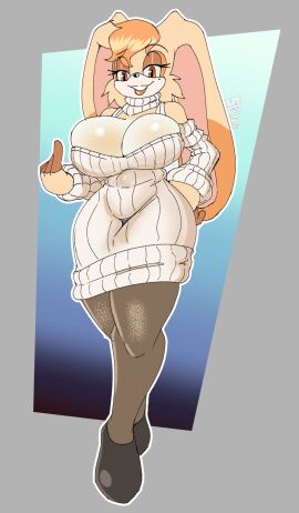 1girls 2020s 2024 2d 2d_(artwork) 2d_artwork 4_fingers 5_fingers anthro anthro_female anthro_focus anthro_only artist_logo artist_name background beige_fur belly big_breasts big_hips blurry_background breasts cleavage cleavage_cutout cleavage_overflow clothed clothed_female clothes clothing color colored curvy curvy_body curvy_female curvy_figure curvy_hips curvy_thighs digital_drawing_(artwork) digital_media_(artwork) ear ears_down eyelashes eyeliner eyes fanart female female_anthro female_focus female_only fingers first_person_view fur furry furry_breasts furry_ears furry_female furry_only hair half-dressed half_naked hand_on_hip hips hourglass_figure humanoid large_boobs large_breasts lipstick long_ears looking_at_viewer looking_down looking_down_at_viewer mammal mammal_humanoid milf mommy mouth multicolored_body multicolored_fur no_bra no_bra_under_clothes no_dialogue no_humans non-human nude nude_female open_eyes open_mouth open_smile orange_eyes orange_hair partially_clothed partially_clothed_female partially_nude partially_undressed point_of_view pov rabbit rabbit_ears rabbit_girl rabbit_humanoid revealing_clothes revealing_clothing revealing_outfit sega shiny_body shiny_breasts shiny_clothes shiny_hair simple_background smile smiling_at_viewer smirk smirking smirking_at_viewer snout solo solraticart sonic_(series) sonic_the_hedgehog_(series) stocking stockings sweater teeth teeth_showing teeth_visible text thick_thighs thighs tight tight_clothing tight_dress tight_fit two-tone_body two-tone_fur vanilla_the_rabbit video_game video_game_character video_game_franchise video_games virgin_killer_sweater voluptuous voluptuous_female watermark wide_hips wide_thighs