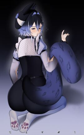 artist_name artist_name_ketwi ass ass_focus cat_ears cat_girl catgirl female ketwi short_hair tail