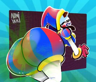 ass ass_focus fart fart_fetish female nomi_yaki pomni pomni_(the_amazing_digital_circus) tagme the_amazing_digital_circus wattabongo