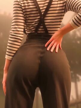 ai_generated animated clair_obscur:_expedition_33 female french maelle_(clair_obscur:_expedition_33) mp4 red_hair shaking_ass shaking_butt tagme teen teen_girl teenage_female teenage_girl teenager undressing video video_game_character video_games viewed_from_behind