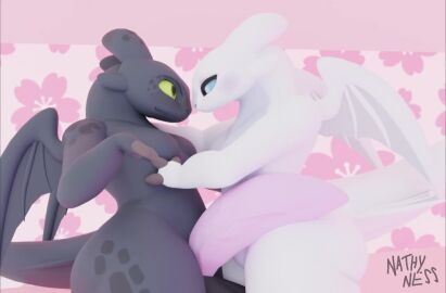 1boy 1futa 3d animated cum cum_in_mouth cum_inside cumflated_belly cumflation face_fucking fury_(httyd) futa_on_male futanari how_to_train_your_dragon irrumatio kissing light_fury male nathyness night_fury opennsfwsp oral oral_sex sound tagme throat_fuck toothless video