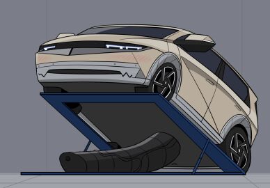 2d_animation animated anus big_penis blush bodily_fluids car dire_car dire_machine dire_vehicle feral genital_fluids genitals huge_cock ioniq_5 ivxair3p living_car living_machine living_vehicle machine male penis precum short_playtime solo tan_body throbbing vehicle vein veiny_penis what