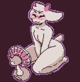 1boy 2d adorable animated anthro anthro_male anthro_only arms_between_legs caprine completely_nude completely_nude_male curvaceous curvaceous_figure curvy curvy_body curvy_figure curvy_hips curvy_male curvy_thighs cute deltarune electric_fan exqmaster fan femboy furry furry_male furry_only girly heat kneeling looping_animation male male_only naked nude nude_male on_knees on_the_floor pixel_animation pixel_art ralsei ralsei_with_white_fur solo summer sweat thick thick_thighs third-party_edit umowo undertale_(series) white_fur wide_hips wind