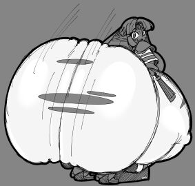 1girls ass ass_bigger_than_head ass_focus behind_view big_ass big_breasts big_butt bottom_heavy breasts breasts_bigger_than_head bubble_butt clapping_cheeks clothing curvaceous curvy curvy_figure fat_ass fat_butt female female_only grey_background heels huge_ass huge_breasts huge_butt hyper_ass large_ass large_butt long_hair looking_at_viewer looking_back mostly_clothed nintendo open_mouth princess_zelda ripped_clothing ripped_pants rippling_ass sketch solo solo_female squatting the_legend_of_zelda thick_ass thick_thighs twerking voluptuous voluptuous_female wide_hips zelda_(a_link_between_worlds) zoruadrawsstuff