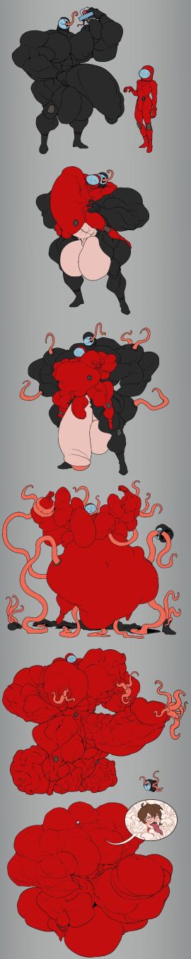 absorption_vore alien among_us anal_penetration anal_sex balls bulge bulge_through_clothing corruption dick eldritch_abomination eldritch_horror enormous_balls enormous_cock enormous_penis enormous_thighs fucked_from_behind fucked_silly genital_growth growth growth_sequence hyper hyper_balls hyper_genitalia hyper_muscles hyper_penis hyper_testicles hyper_thighs impostor_(among_us) just_a_hobby male male/male male_on_male male_only male_penetrating_male monster monster_boy monster_rape muscle_growth muscles muscular muscular_male penis penis_growth size_difference size_theft smaller_male stomach_bulge stomach_deformation tagme tentacles testicles transformation transformation_sequence what